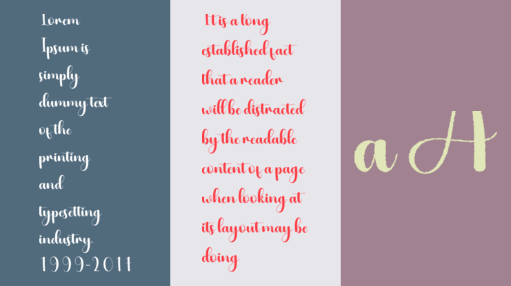 Sweet Monica  Distort Font Family