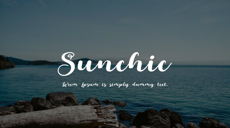 Sunchic Font