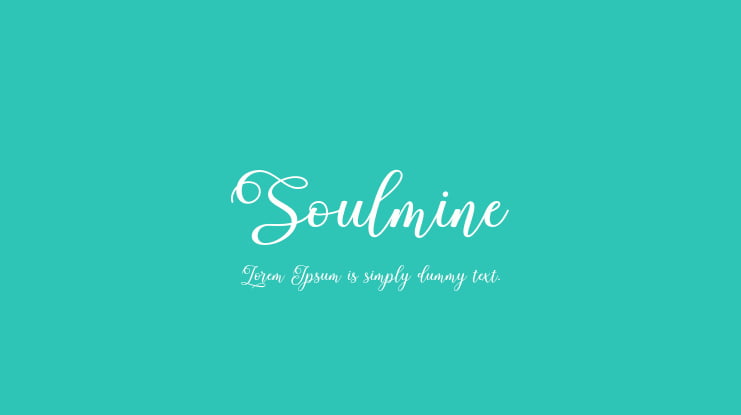 Soulmine Font