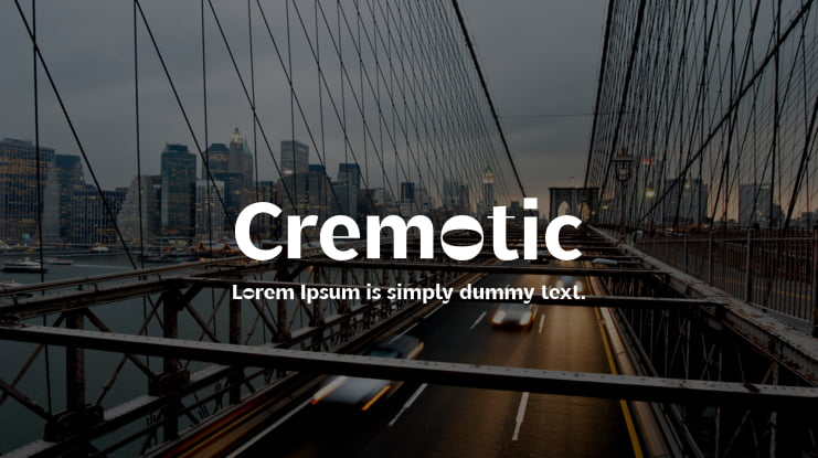 Cremotic Font