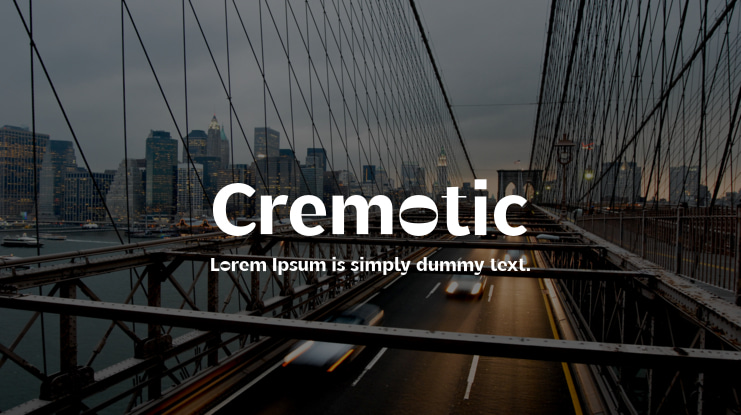 Cremotic Font