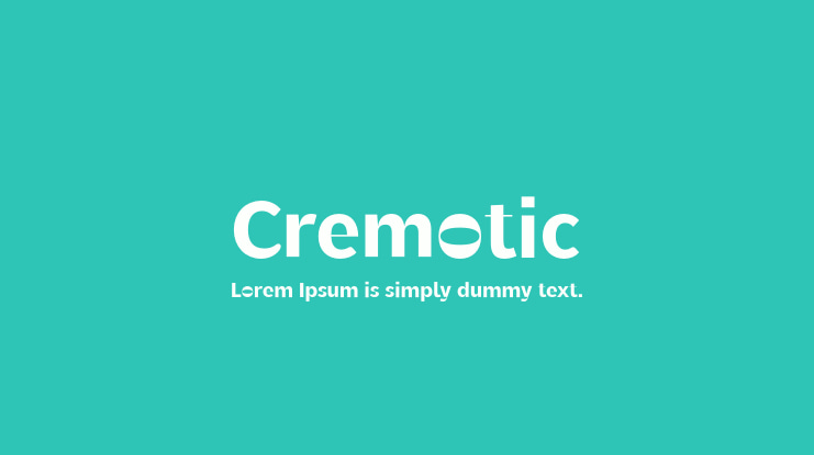 Cremotic Font