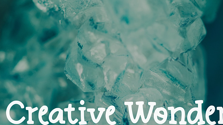 Creative Wonder Font