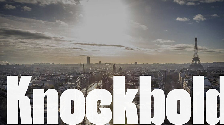 Knockbold Font