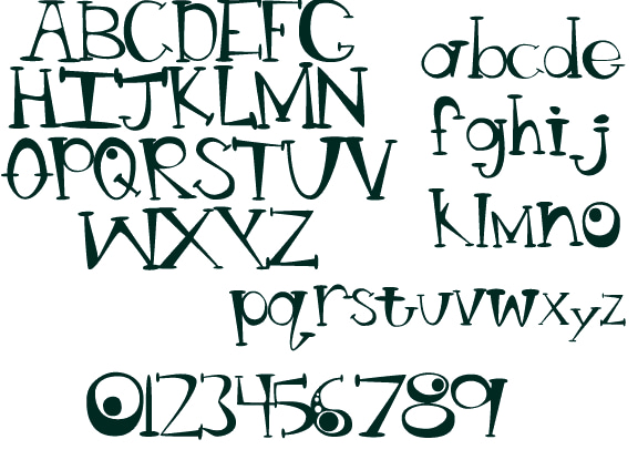 Bong Blasted Aliens Font