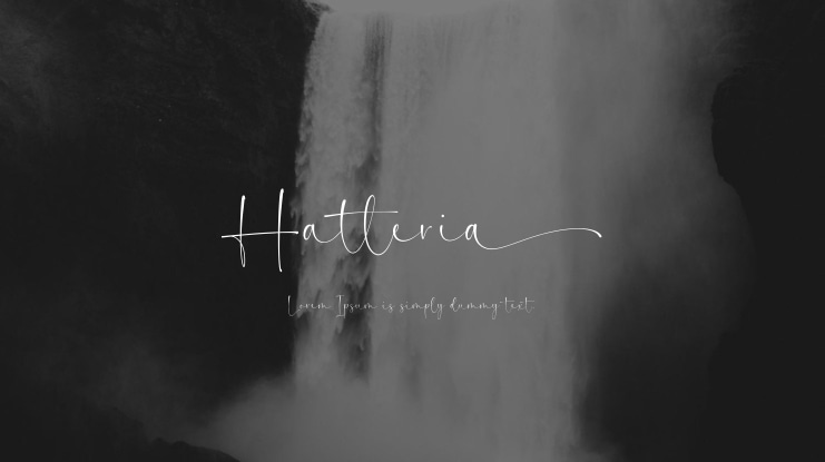 Hatteria Font
