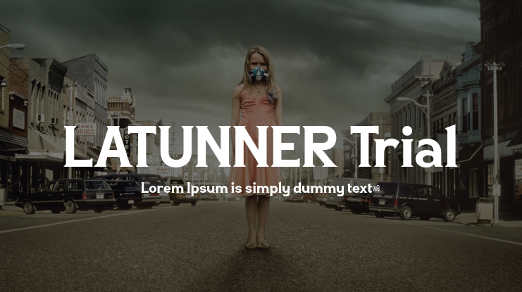 LATUNNER Trial Font