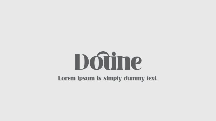 Dotine Font