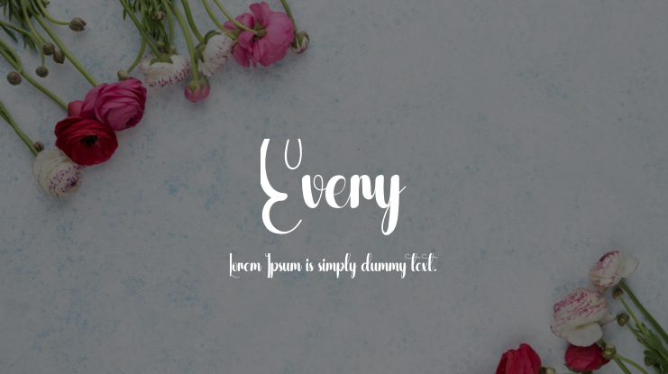 Every Font