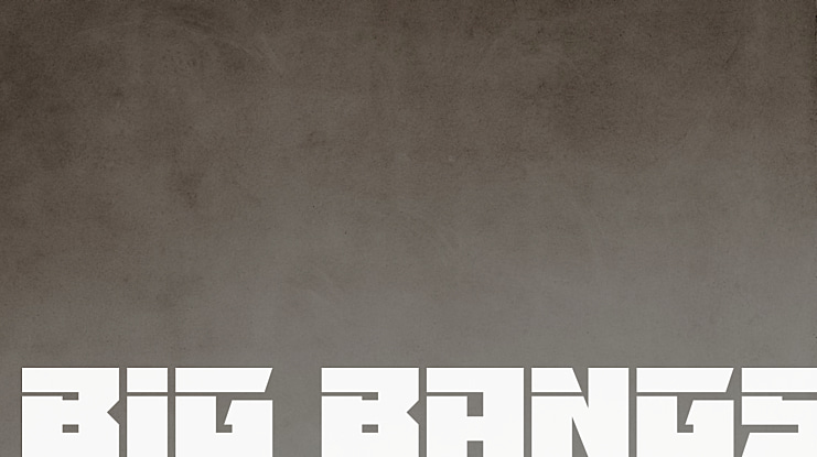 Big Bangs Font Family