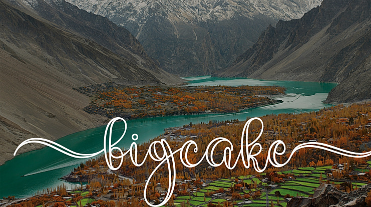 Bigcake Font