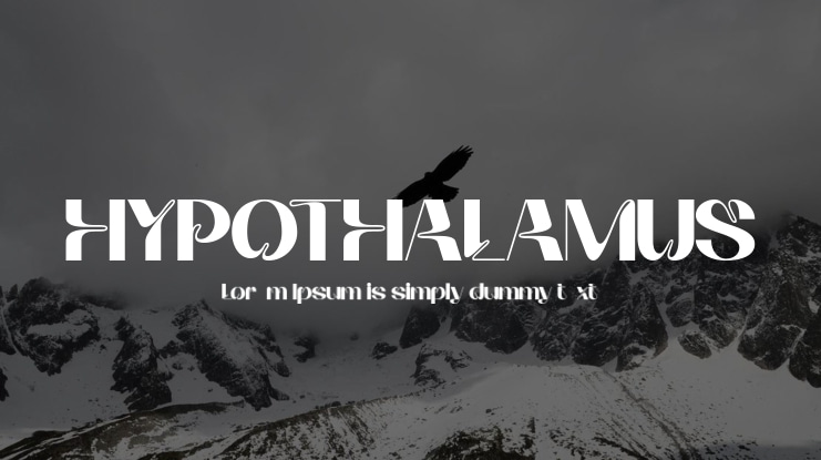 HYPOTHALAMUS Font