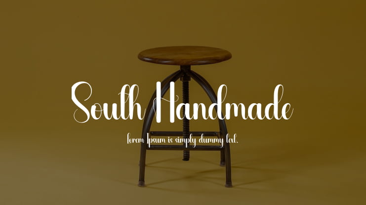 South Handmade Font