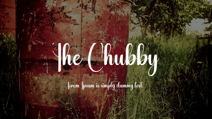 The Chubby Font