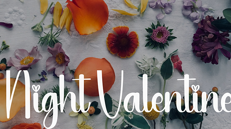 Night Valentine Font