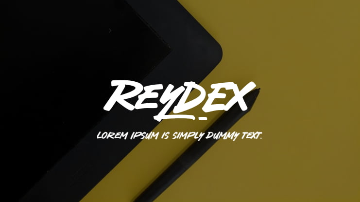 Reydex Font