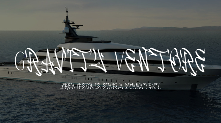 Gravity Ventore Font