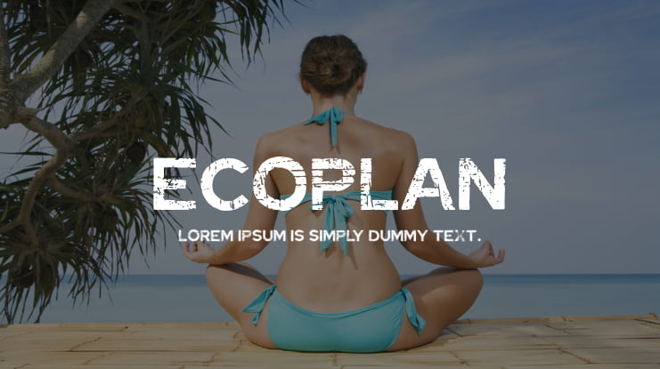 Ecoplan Font