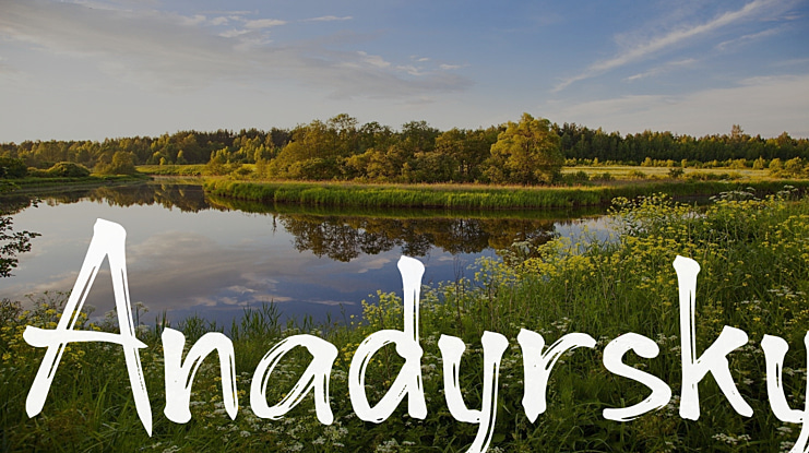 Anadyrsky Font