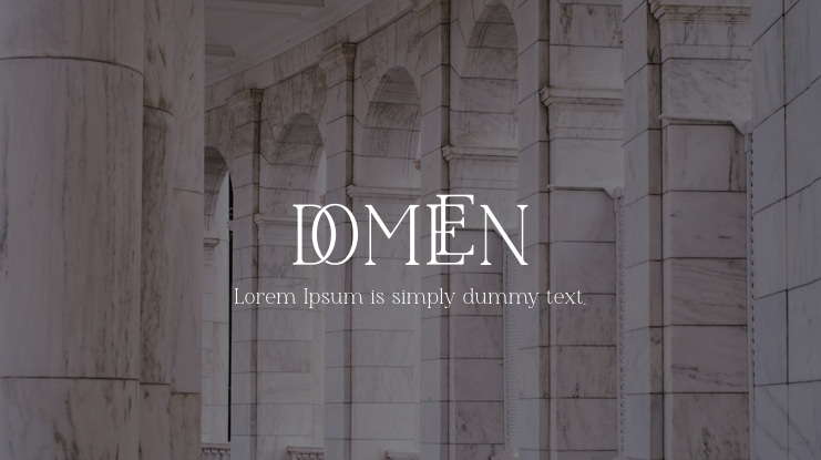 DOMEEN Font