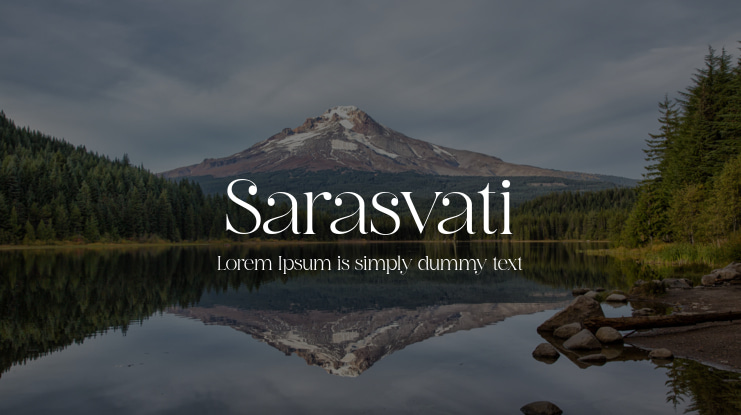 Sarasvati Font