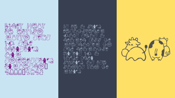 Sakabe Animal 03 Font