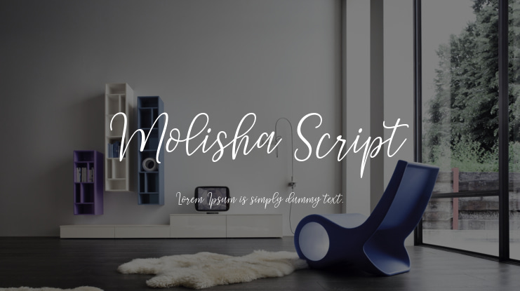 Molisha Script Font