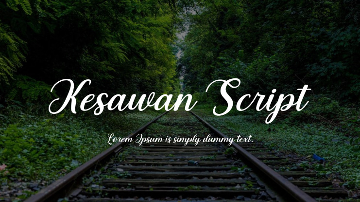 Kesawan Script Font