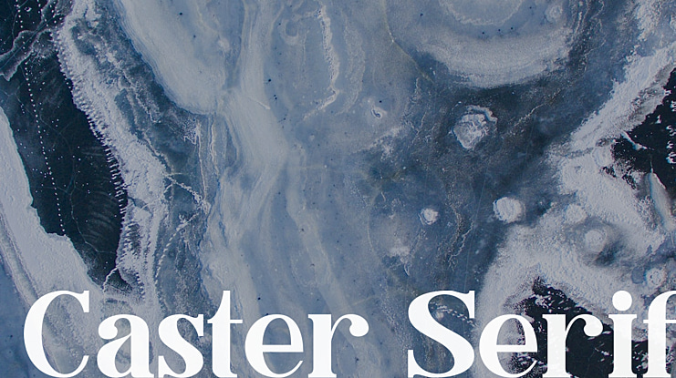 Caster Serif Font