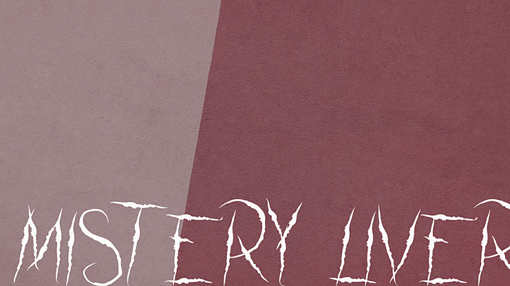 MISTERY LIVER Font