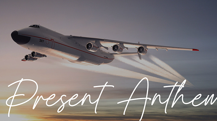 Present Anthem Font