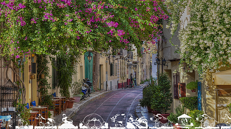 Children Animals Friends Font