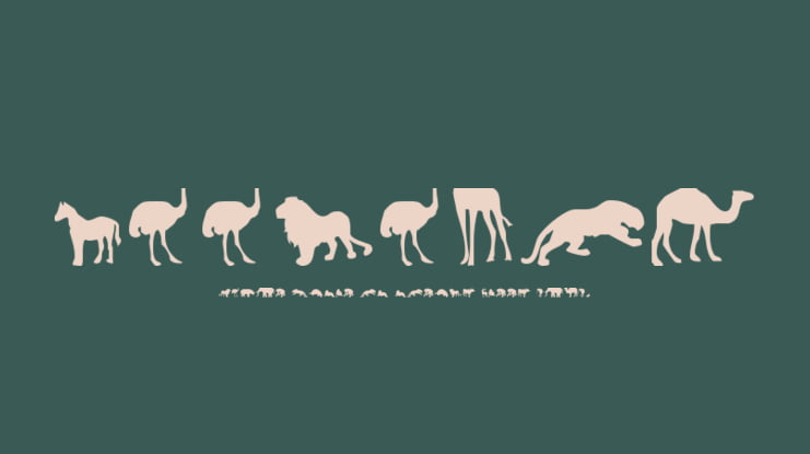 Zoologic Font