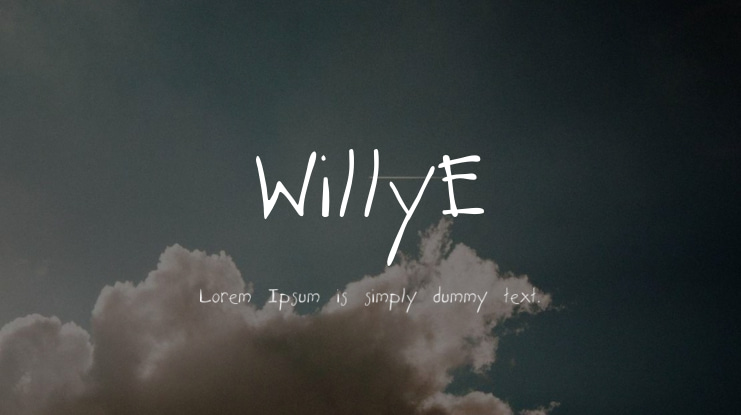 WillyE Font