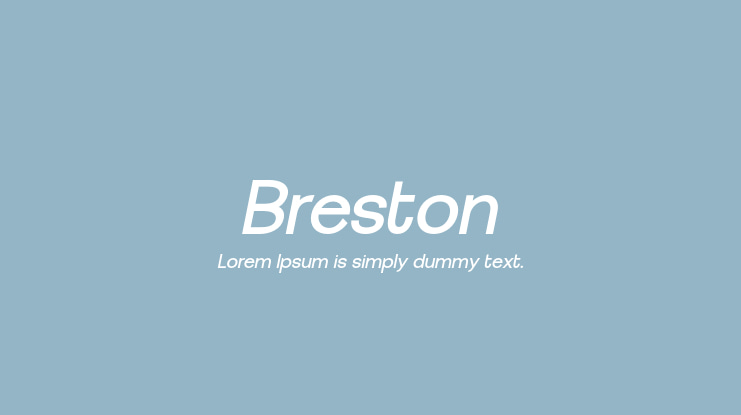 Breston Font