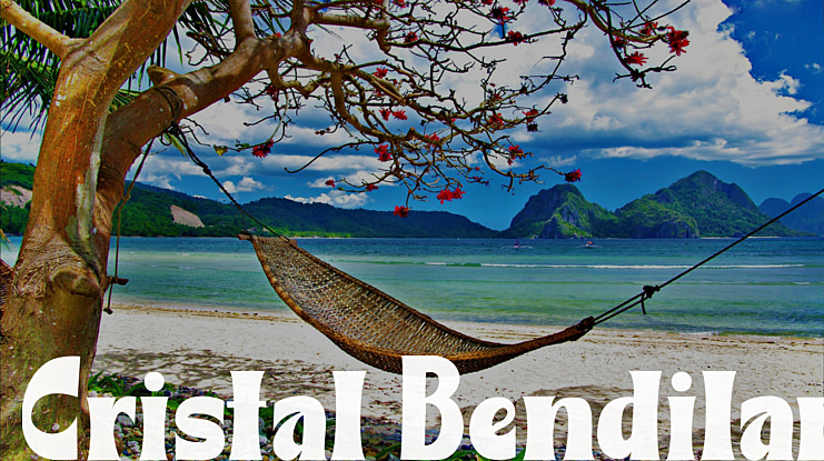 Cristal Bendilar Font