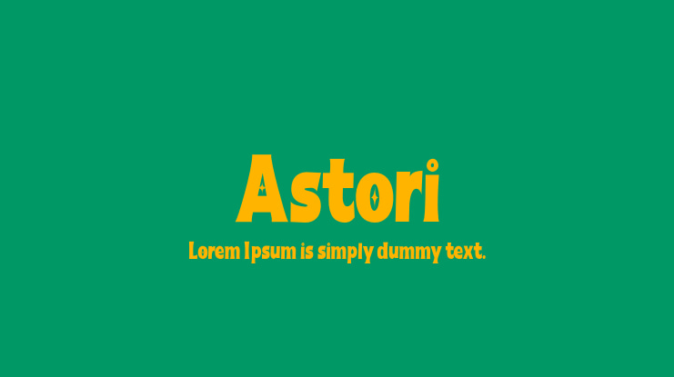 Astori Font
