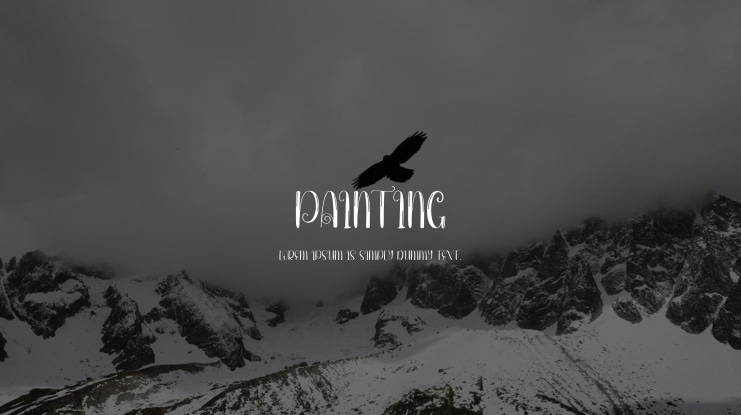 Painting Font