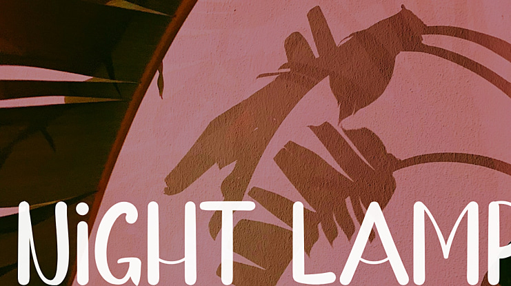 Night Lamp Font