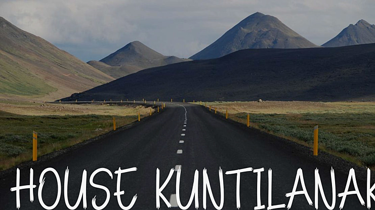 House Kuntilanak Font