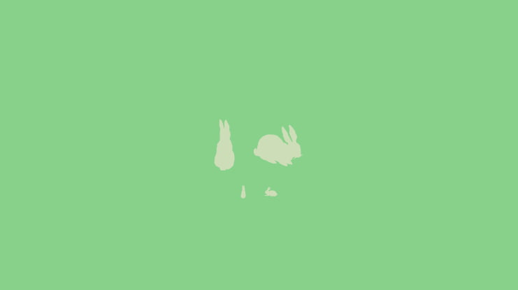 LP Rabbits 1 Font