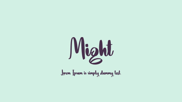 Might Font