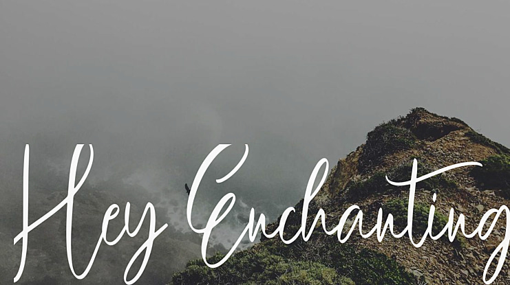 Hey Enchanting Font