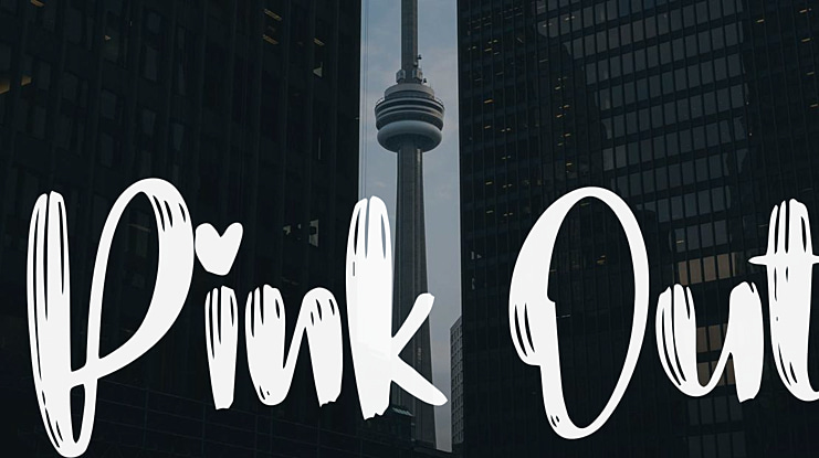 Pink Out Font