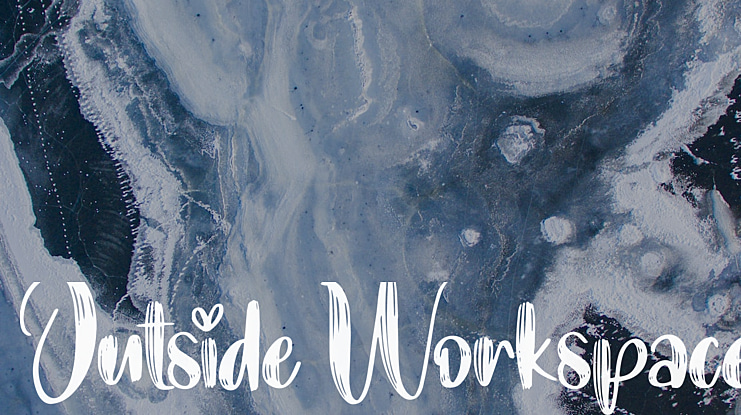 Outside Workspace Font