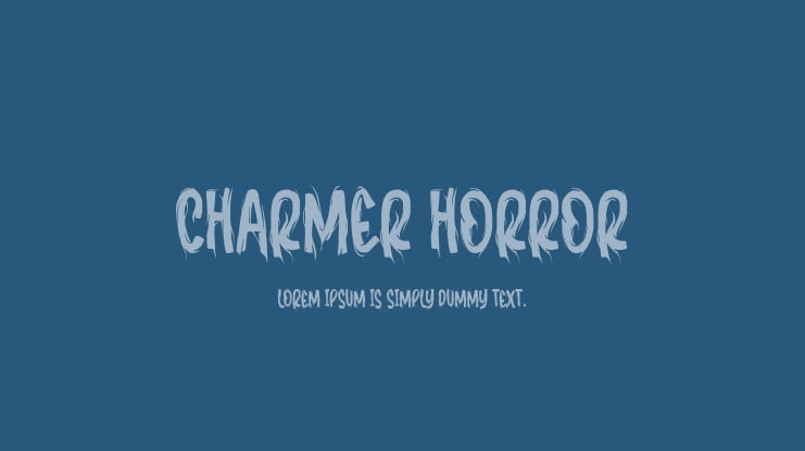 Charmer Horror Font