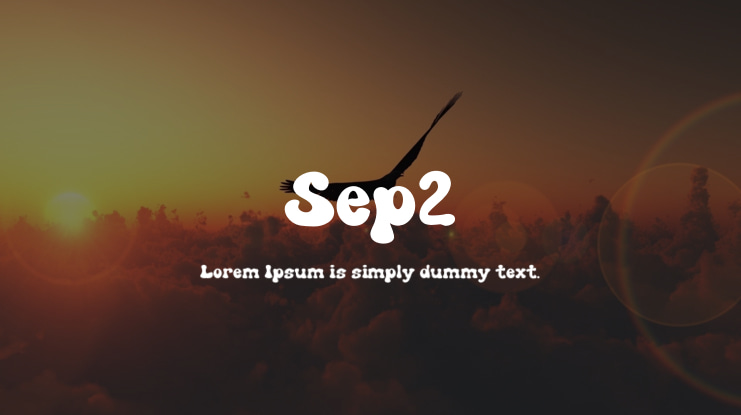 Sep2 Font