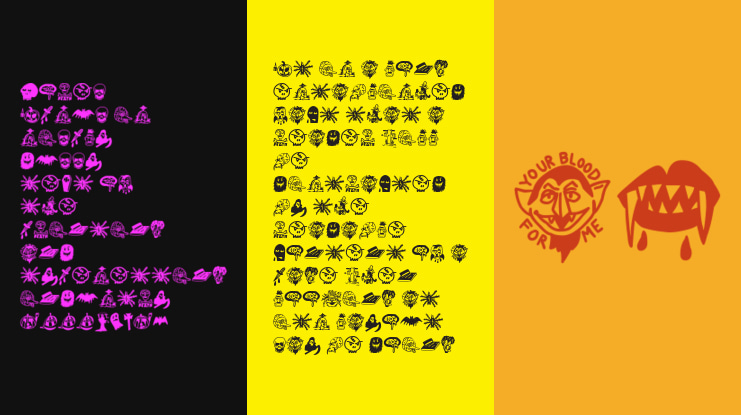 Insane Woodcutter Halloween Font