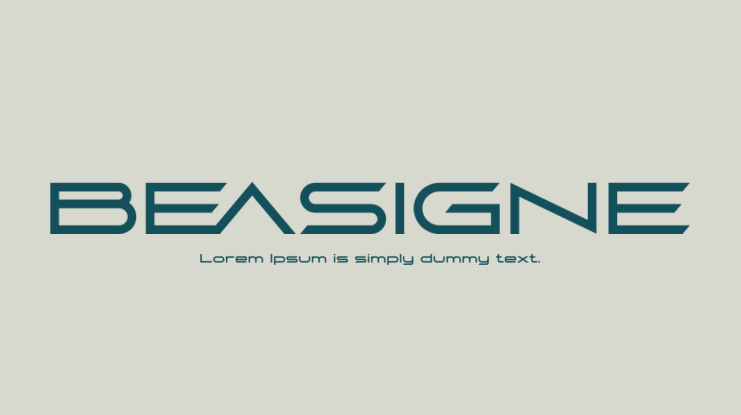 BEASIGNE Font