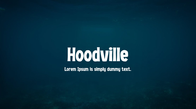 Hoodville Font
